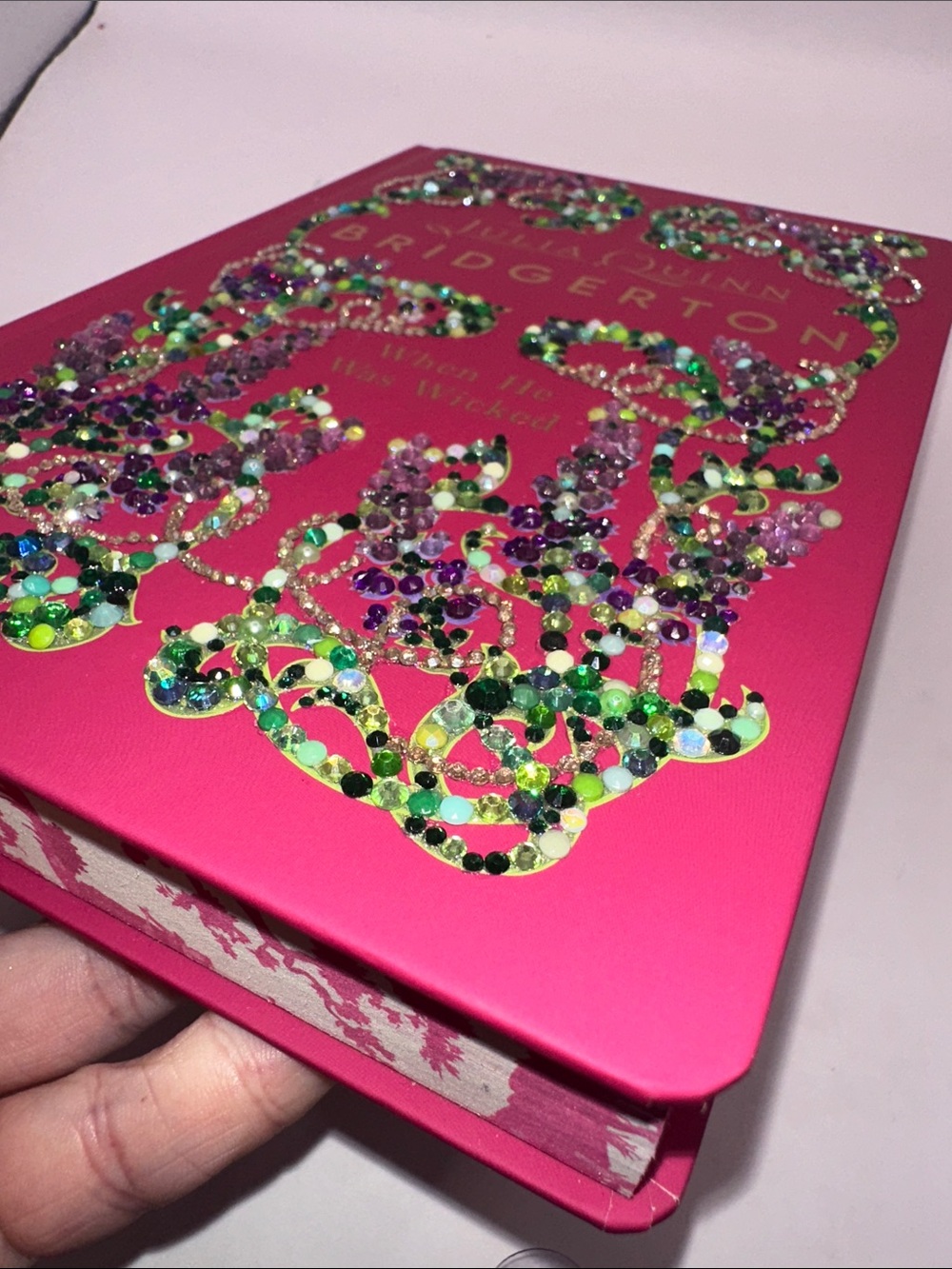 Bridgerton 'When He Was Wicked' Embellished Hardcover Book - Picture 7 of 7